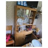 MCM heywood wakefield modernist china cabinet