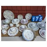 teacups saucers misc china