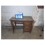 wood writing desk