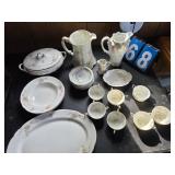China semi vitreous porcelain Haviland limouge