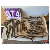 Lot of wrenches