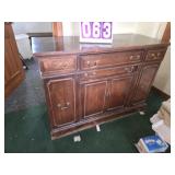 Mahogany sideboard