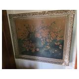 large print of flowers