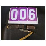 straight razor oxford germany vintage