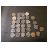 silver quarters.