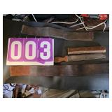 Razor strops and sharpening items