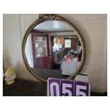 gold framed mirror