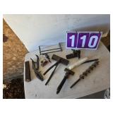 tool lot balljoint tool auger misc.