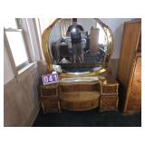 waterfall vanity art deco