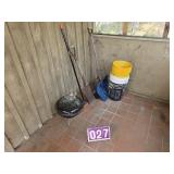 webber grill buckets and broom
