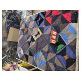 antique quilt 80x 60