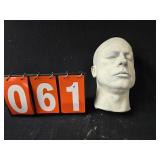 Brade Pitts head mask mold casting