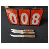 Case knife lot steak knives 3 of them