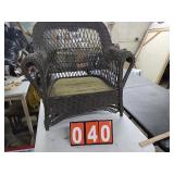 wicker Heywood Wakefield Chair