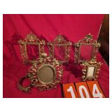 vintage Rococo victorian gilt picture frames