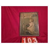 framed print spring song simon glucklich