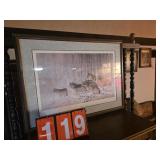 NRA High Country Wolves Larrry Fanning print