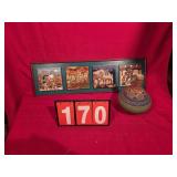 mexican tiles and vase