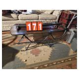 runner sled table antique very nice