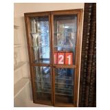 glass front cabinet