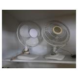 Pair of fans