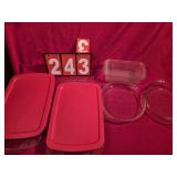 pyrex cookware lot clear