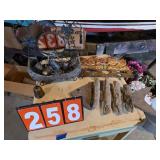 garden decor bells wall art