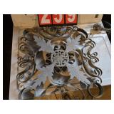 metal outdoor wall art piece