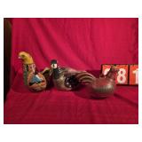 Mexican talavera birds ceramic