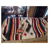 mexican blanket and throw