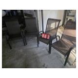 4 patio chairs in good shape