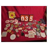 Pins patches NRA Willie Nelson other