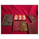 Old books Hound of the Baskervilles the fair god