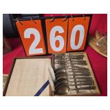 unmarked silverware possible sterling or plate