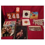 Willie Nelson and vintage stamp lot