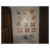 Hand painted tiles mexican style