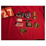 Greatful Dead vintage patches and ticket stub