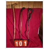 vintage cane lot of 4 see last pic