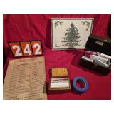 cuttingboard recipe boxes and placemats