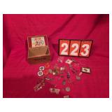 Jewelry casino chips rolex spoon pins