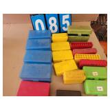 empty plastic ammo holders