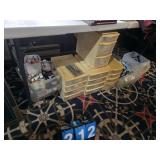 sewing lot thread, scissors, bobbins and more