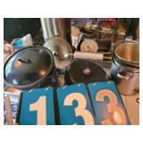 cookware lot graniteware and stainless
