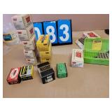 brass and some random bullets 22 and 20 cal