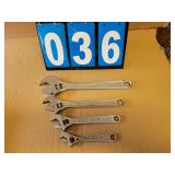 crescent jamestown 6 8 10 12 in lot of 4