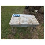enamel top country table
