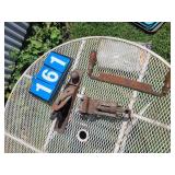 vintage wood plane and draw shave