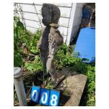 cherub concrete statue