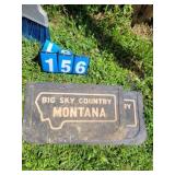 montana truck mudflaps pair