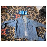 vintage denim jacket  Winston size large